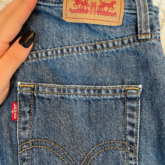 LEVI’s Original High-Rise Straight Leg Jeans - Picture 3 of 3